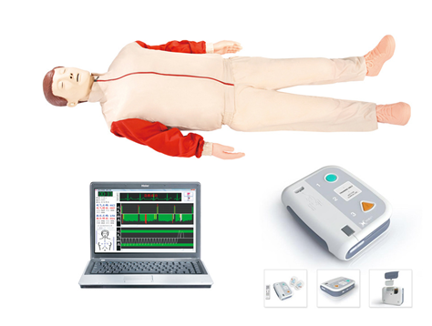 高级心肺复苏、AED除颤模拟人（心肺复苏、除颤） 
